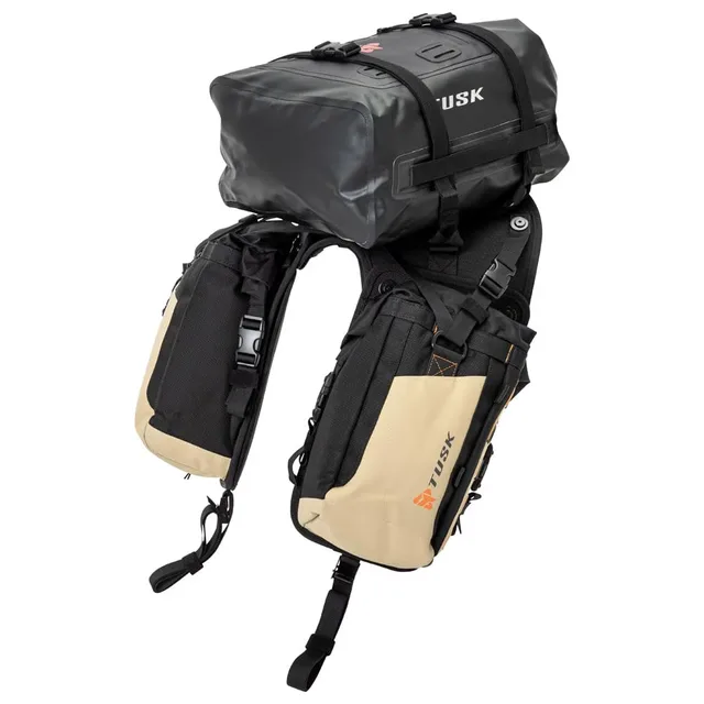Rackless Luggage black tan 22 liter
