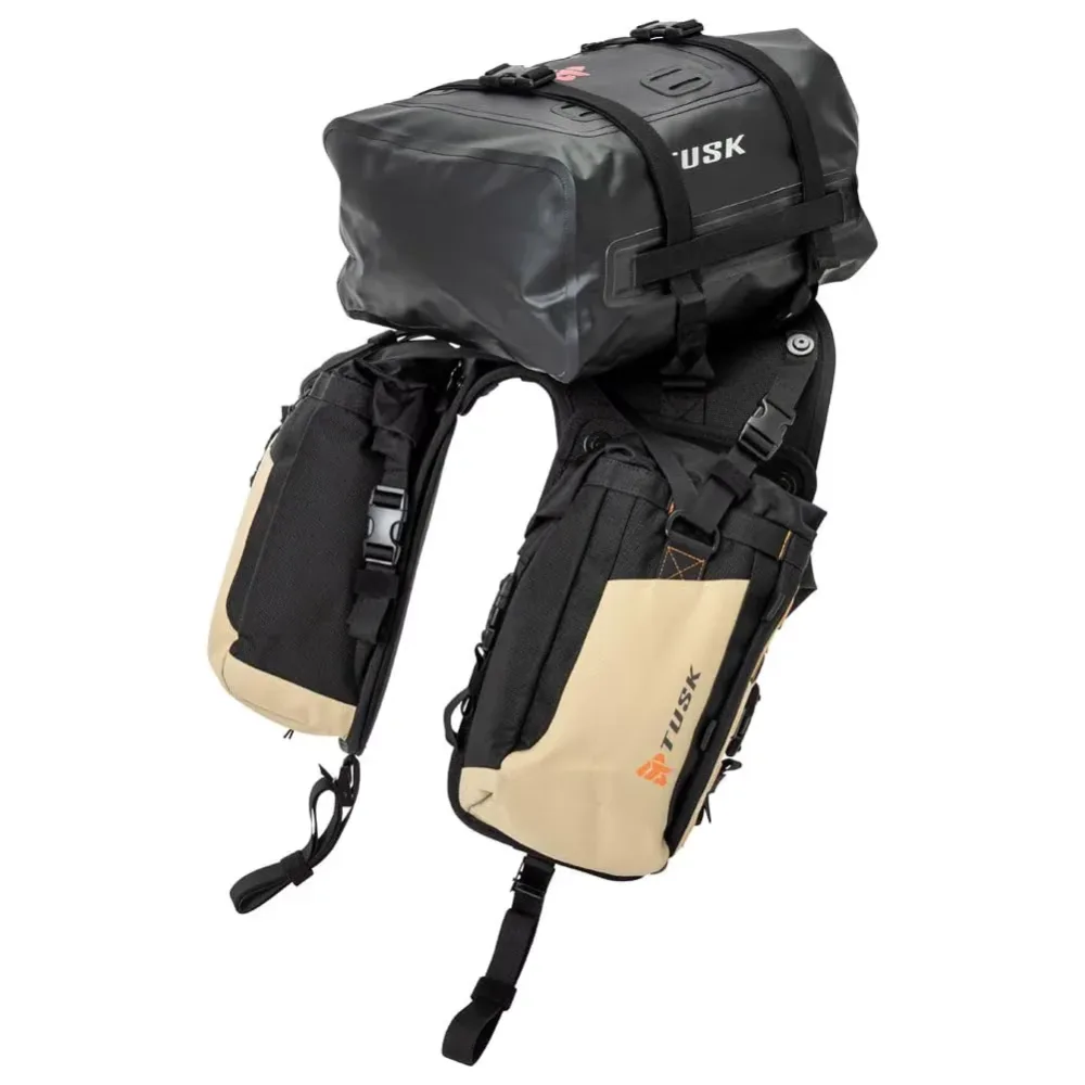 Rackless Luggage black tan 22 liter