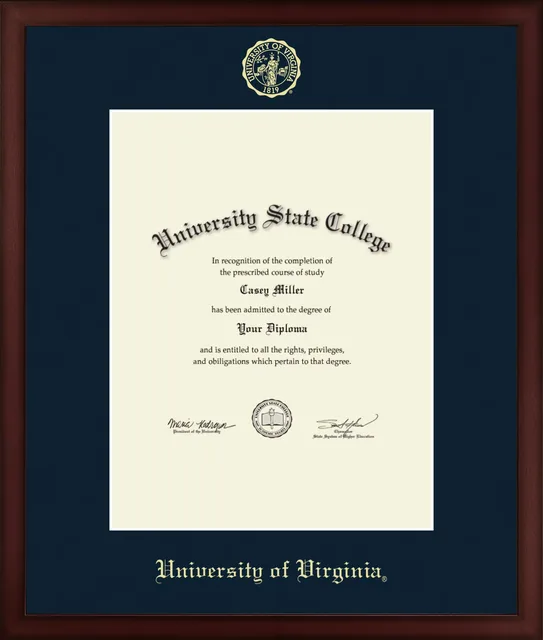 Diploma Frame 17" 22" 24.5"