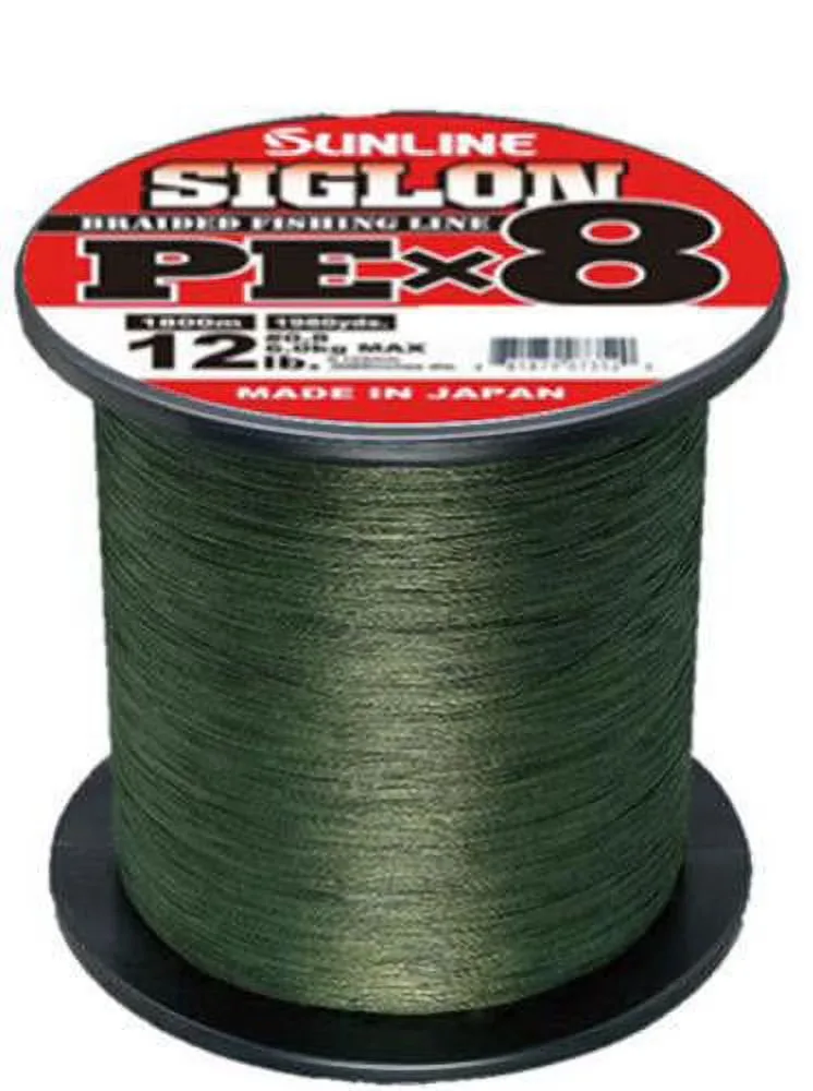 Braided Fishing 12 lb green 11 pound