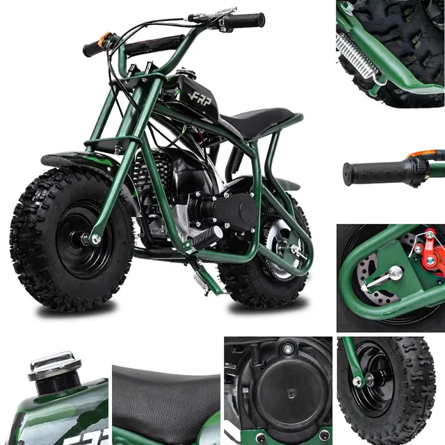 Dirt Bike green 160 lbs 0.32 gallon