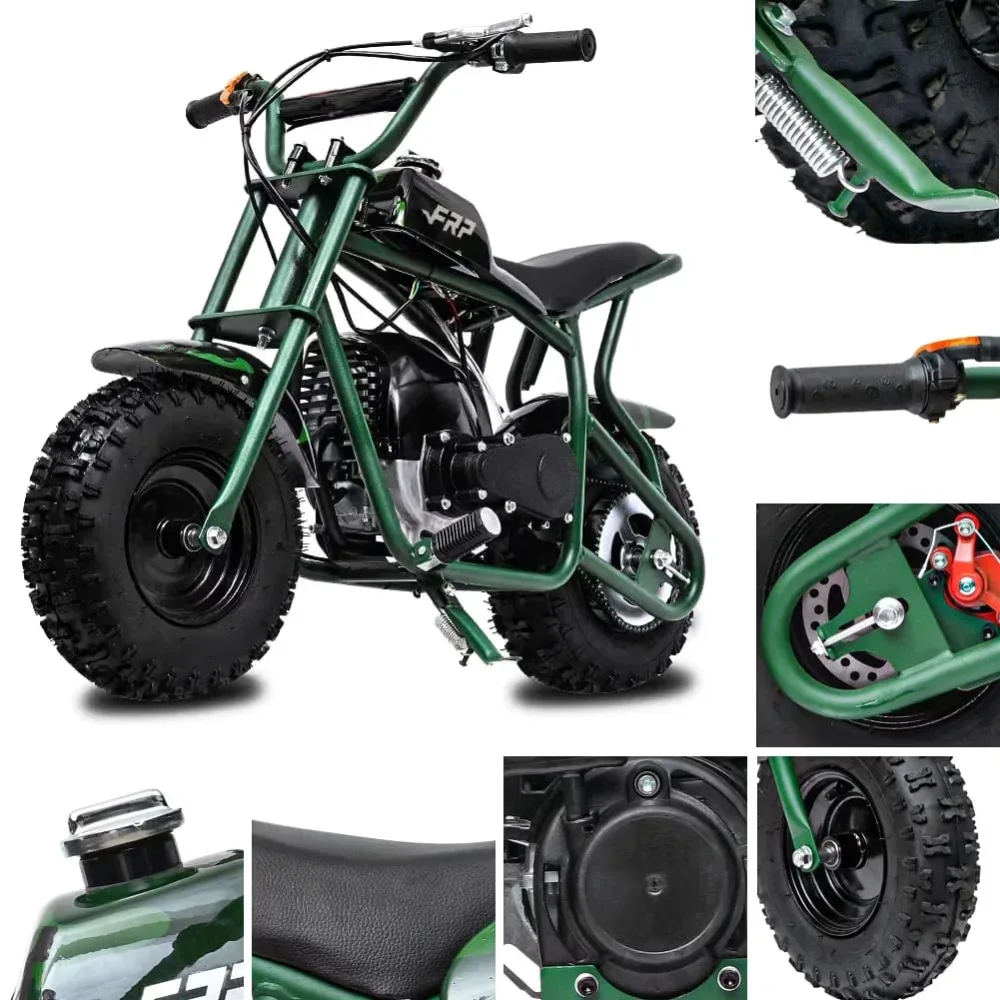 Dirt Bike green 160 lbs 0.32 gallon