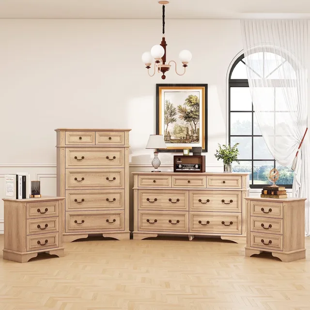 Bedroom Furniture white 54.9" 48"