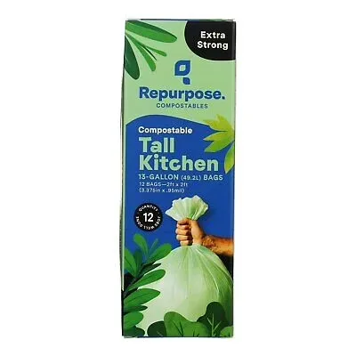 Tall Kitchen 13 gallon heavy-duty