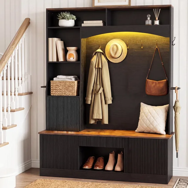 Storage 75" led black