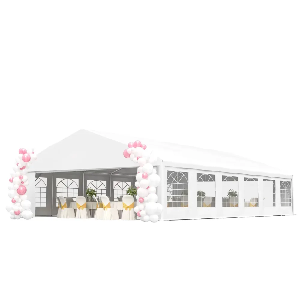 Carport Canopy 23' 39' white