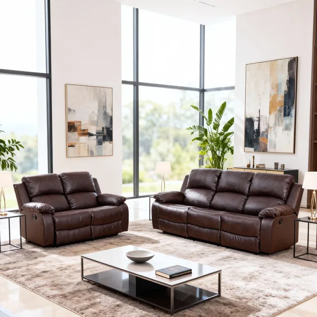 Living Room black brown adjustable