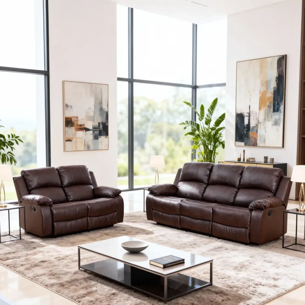 Living Room black brown adjustable