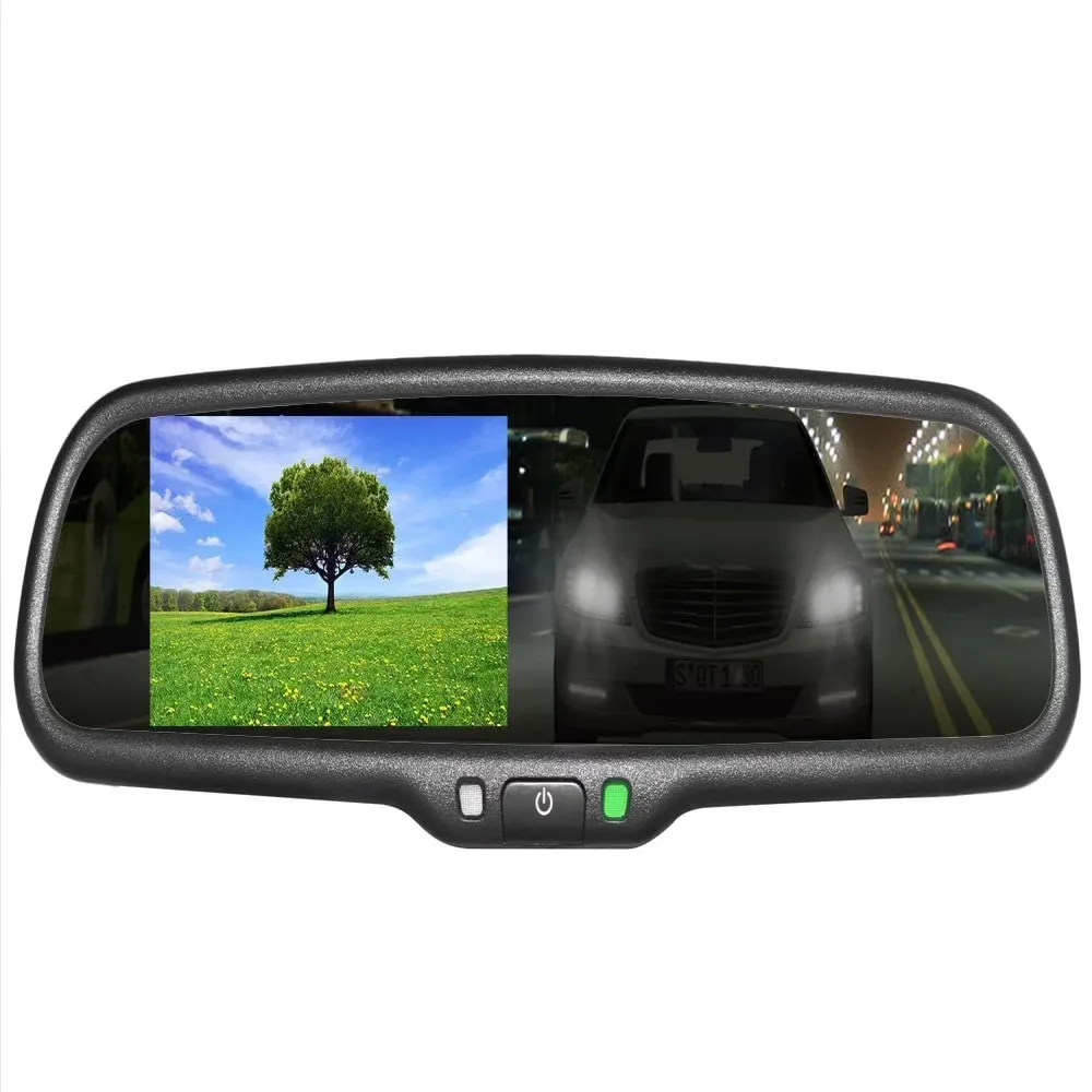 View Mirror 4.3" 12v 4mm