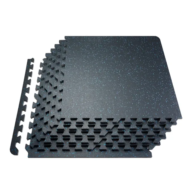 Floor Mats 0.56" black blue