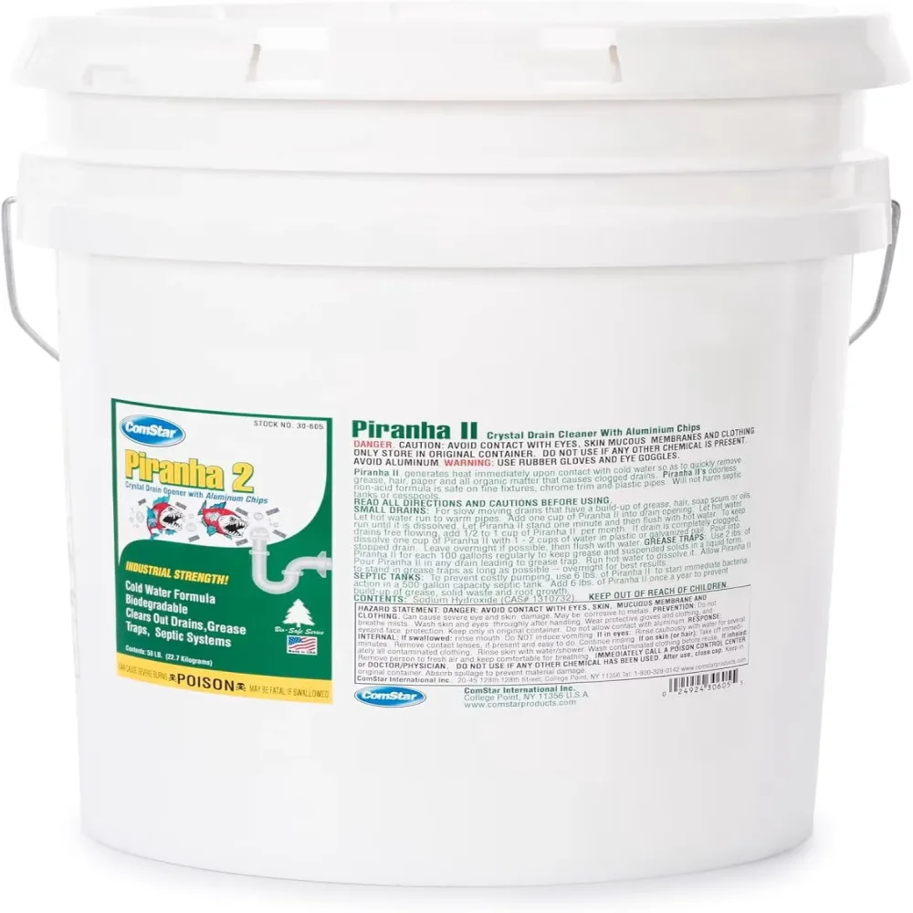 Drain Cleaner 50 lb 50 pound