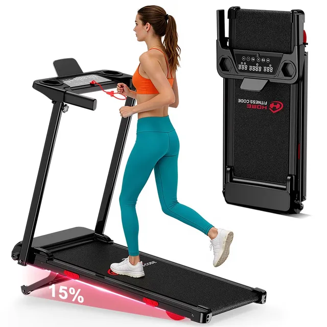 Folding Treadmill 3.0hp led