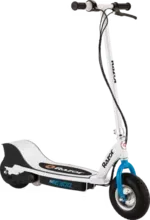 Electric Scooter 220 lbs white blue