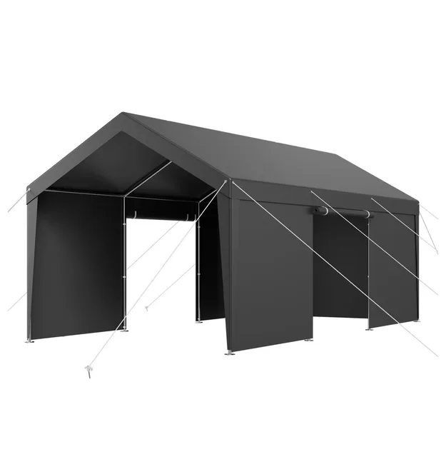 Carport Portable grey 12ft