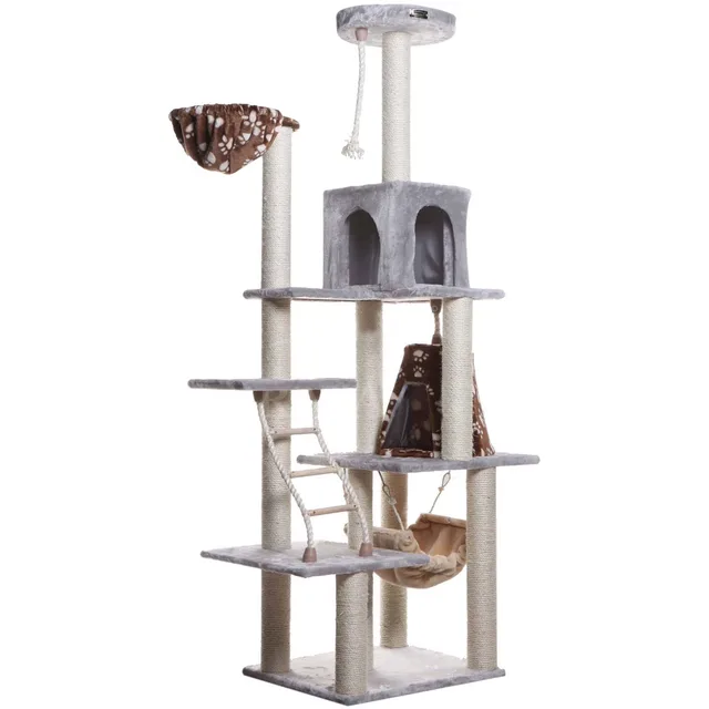 Furniture & Enrichment gray beige silver