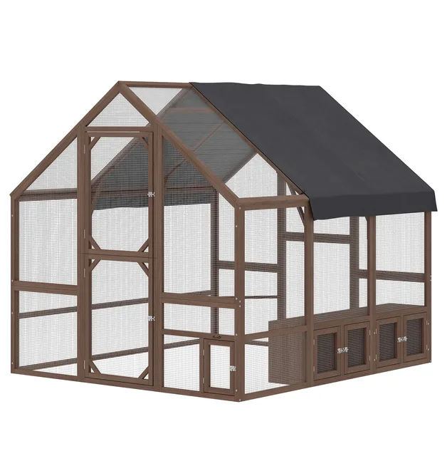 Chicken Coop waterproof 83.1" 73.4"