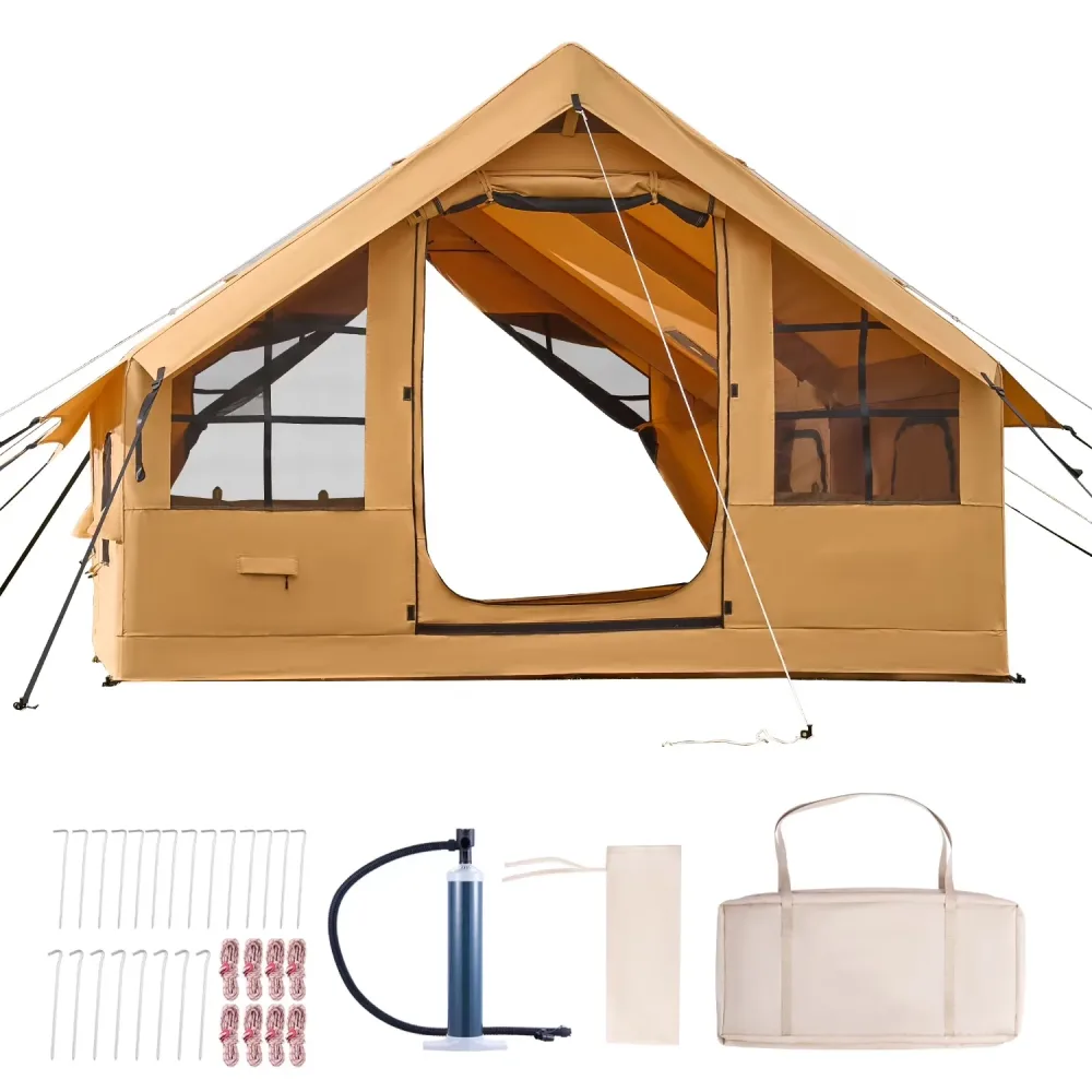 Inflatable Tent 7.22 ft 5-8 people 114.64 lbs