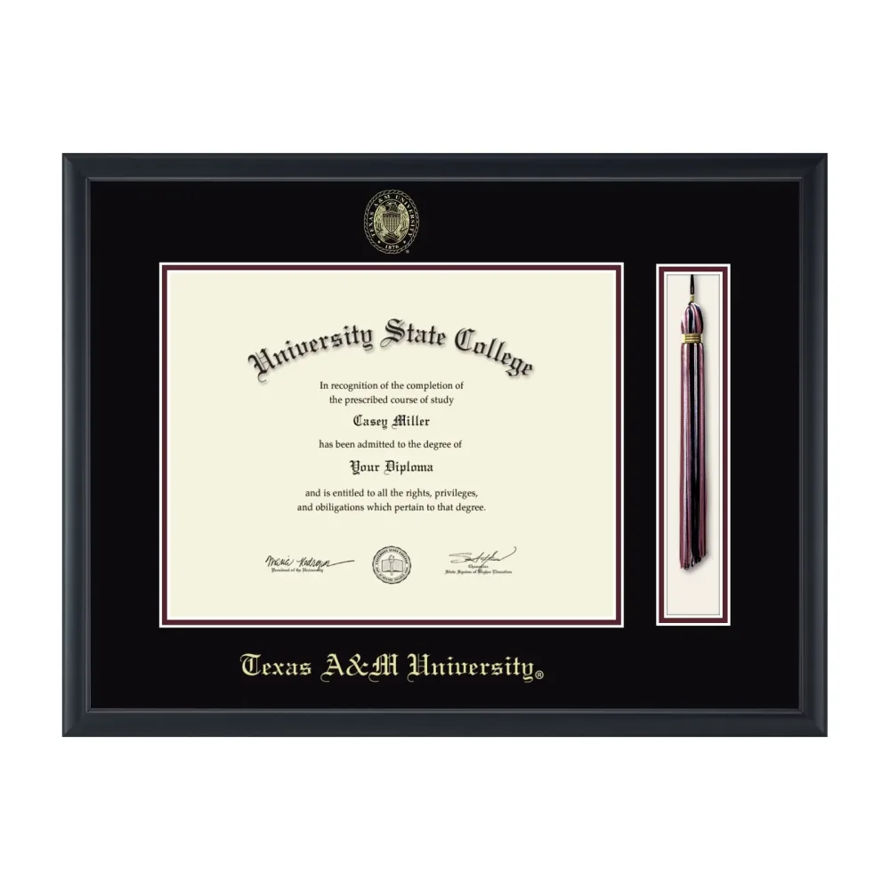 Diploma Frame black 16w 25.75w