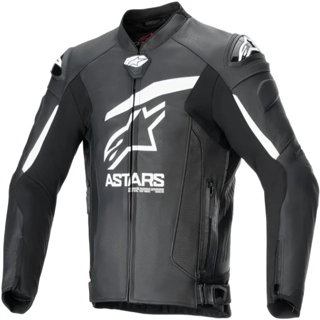 Mens Motorcycle black white 1.3mm