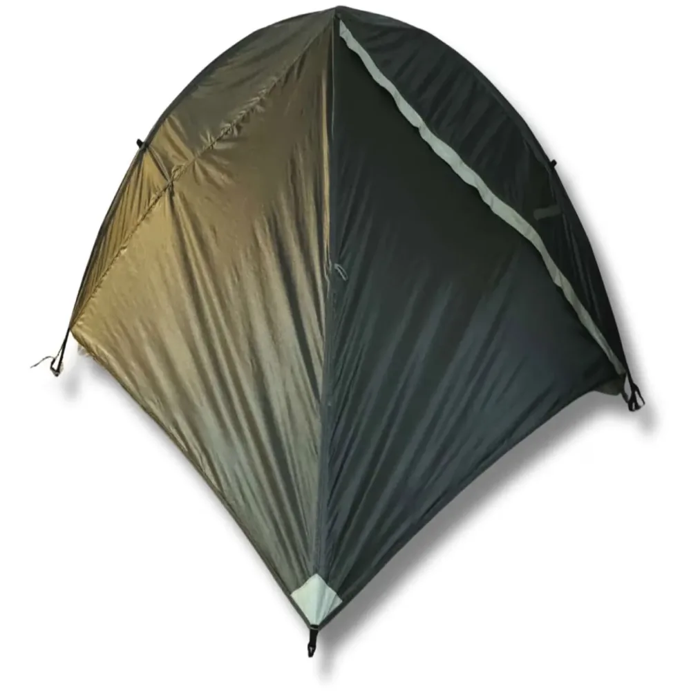 Tent 2 person green heavy-duty