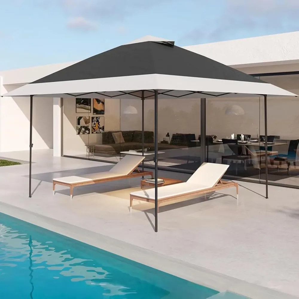 Canopy Shelter 13' adjustable gray
