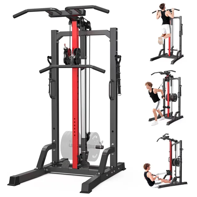 Cable Machine 450lbs red 3"