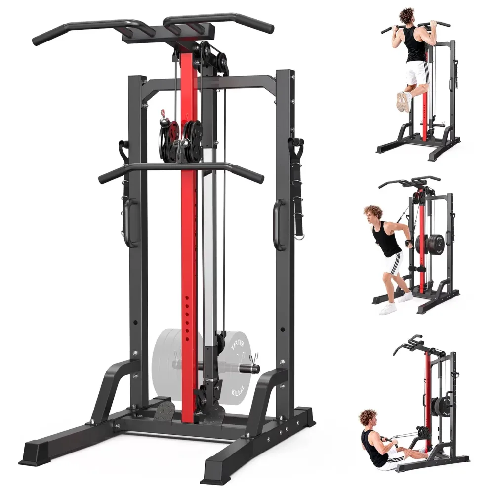 Cable Machine 450lbs red 3"