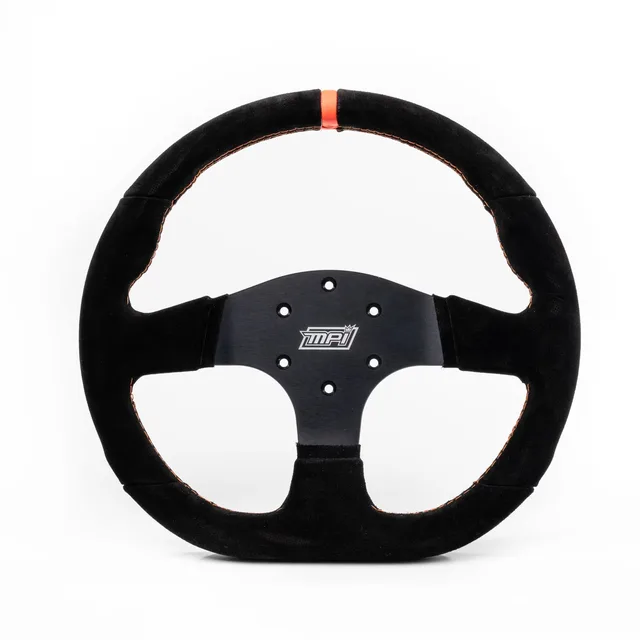 Steering Wheel orange black