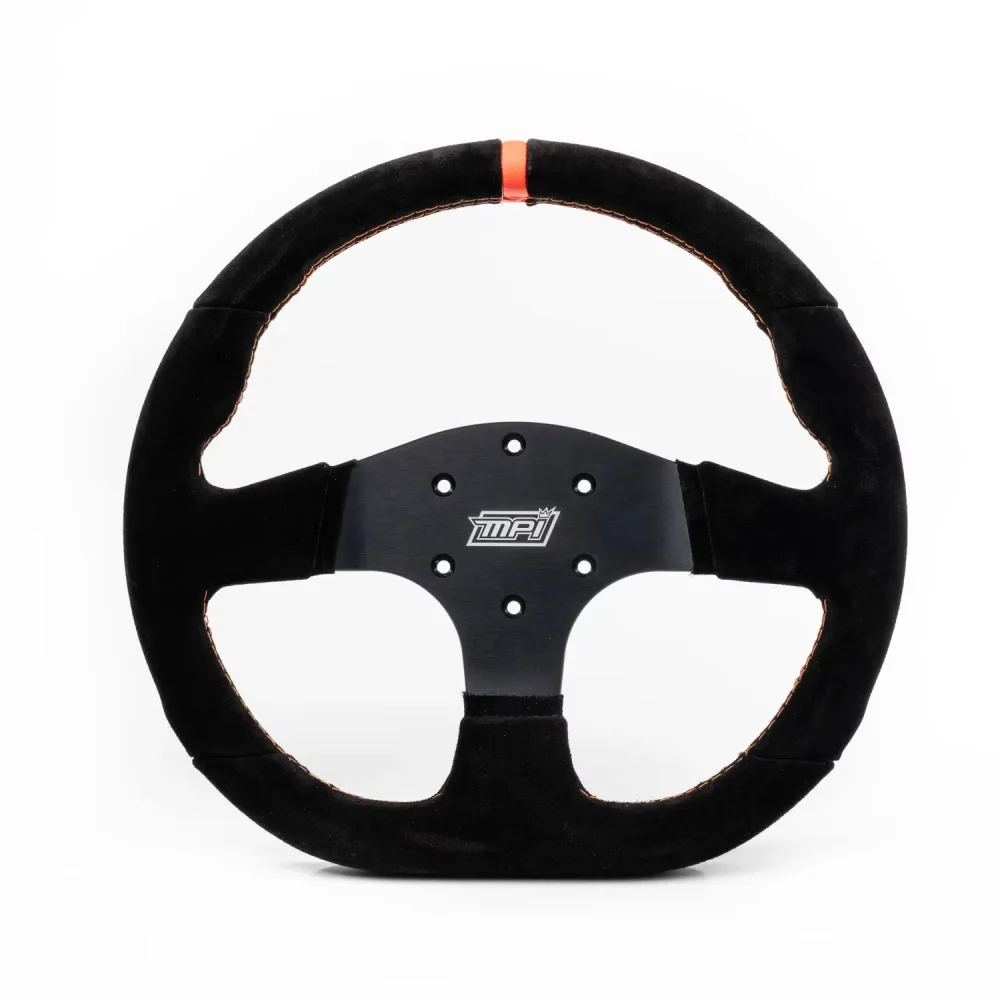 Steering Wheel orange black