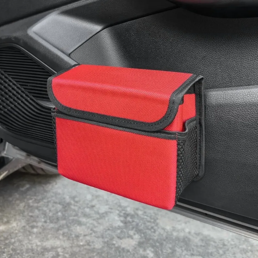 Car Storage foldable waterproof red