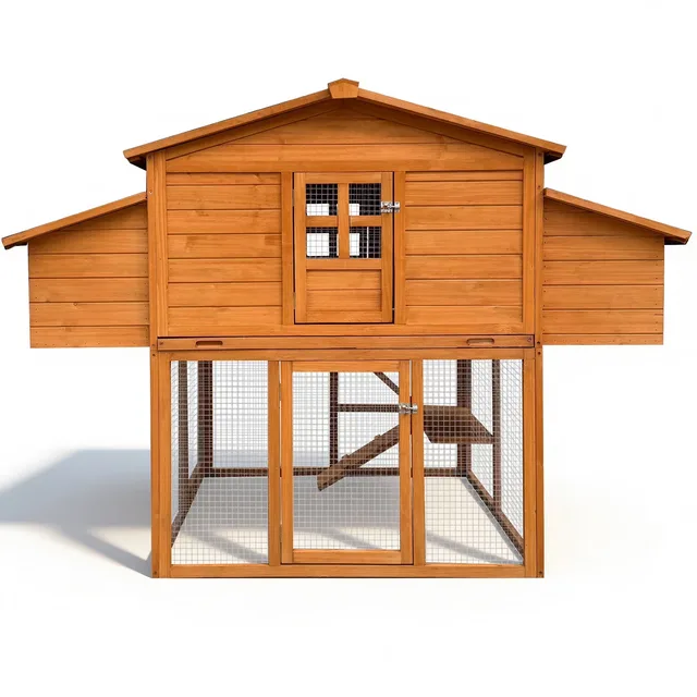Chicken Coop orange 70" 42"