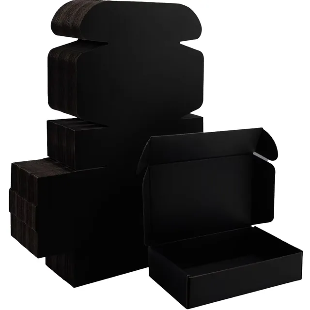 Mailer Box 3" 50 pack black