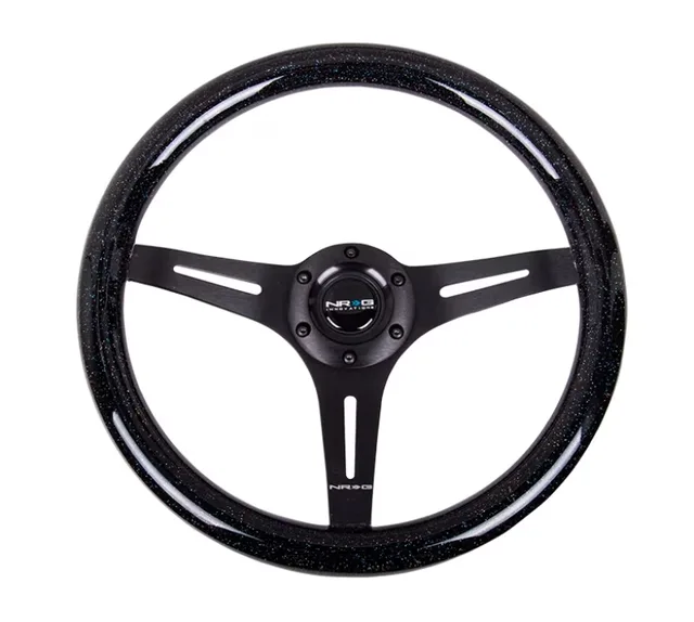 Steering Wheel 350mm black 3.1 lb