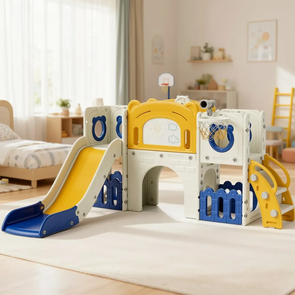 Backyard Play 10 in blue yellow
