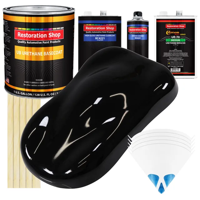 Auto Paint black 1 gallon 2 gallons