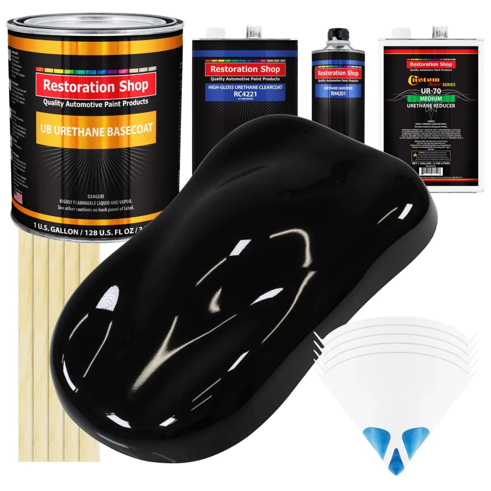 Auto Paint black 1 gallon 2 gallons