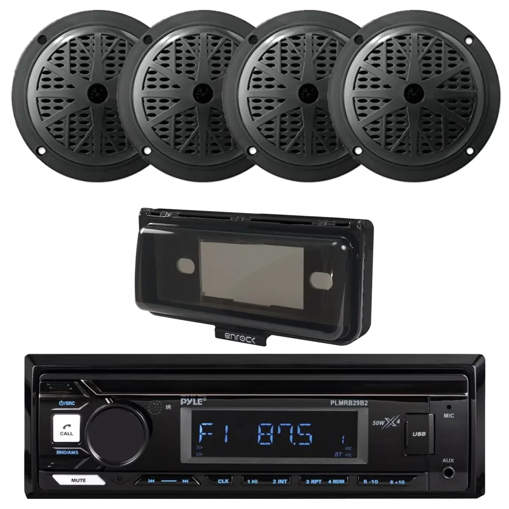Boat Audio 6.5' 120 watt bluetooth