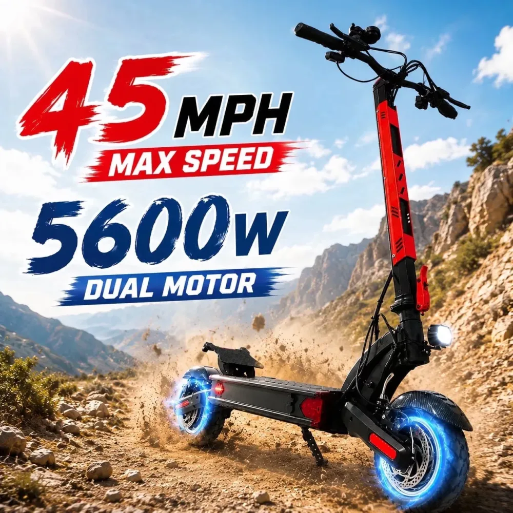 Electric Scooter 5600w 10" foldable