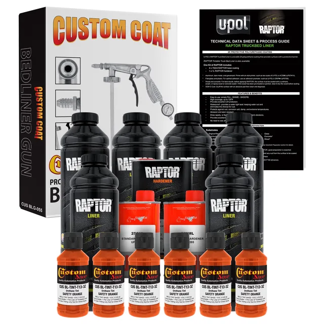 Truck Bed 6 liters orange 3 oz