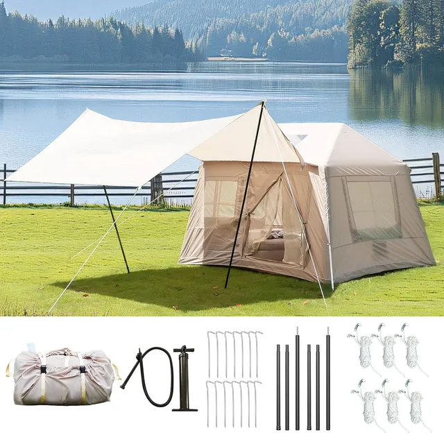 Camping Tent 4 person windproof waterproof