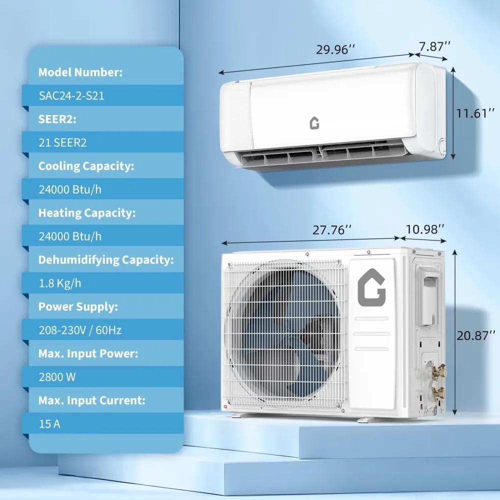 Air Conditioner 230v 16.4 ft 800w