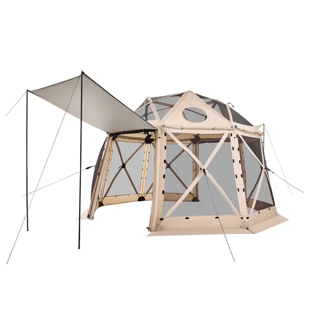 Tent 8-10 person beige 8-10 people