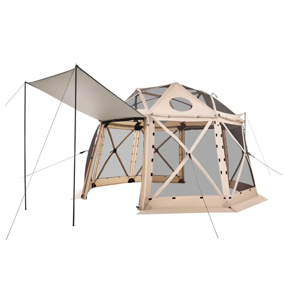 Tent 8-10 person beige 8-10 people