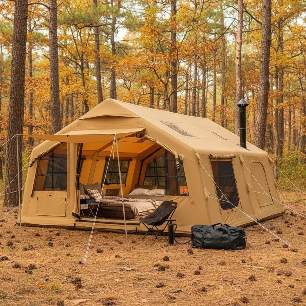 Camping Tent 8-12 person 2.10 ft 3.84 ft