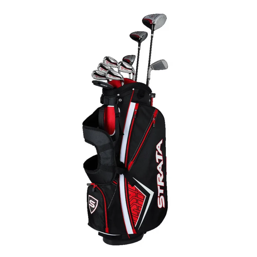 Golf green black red