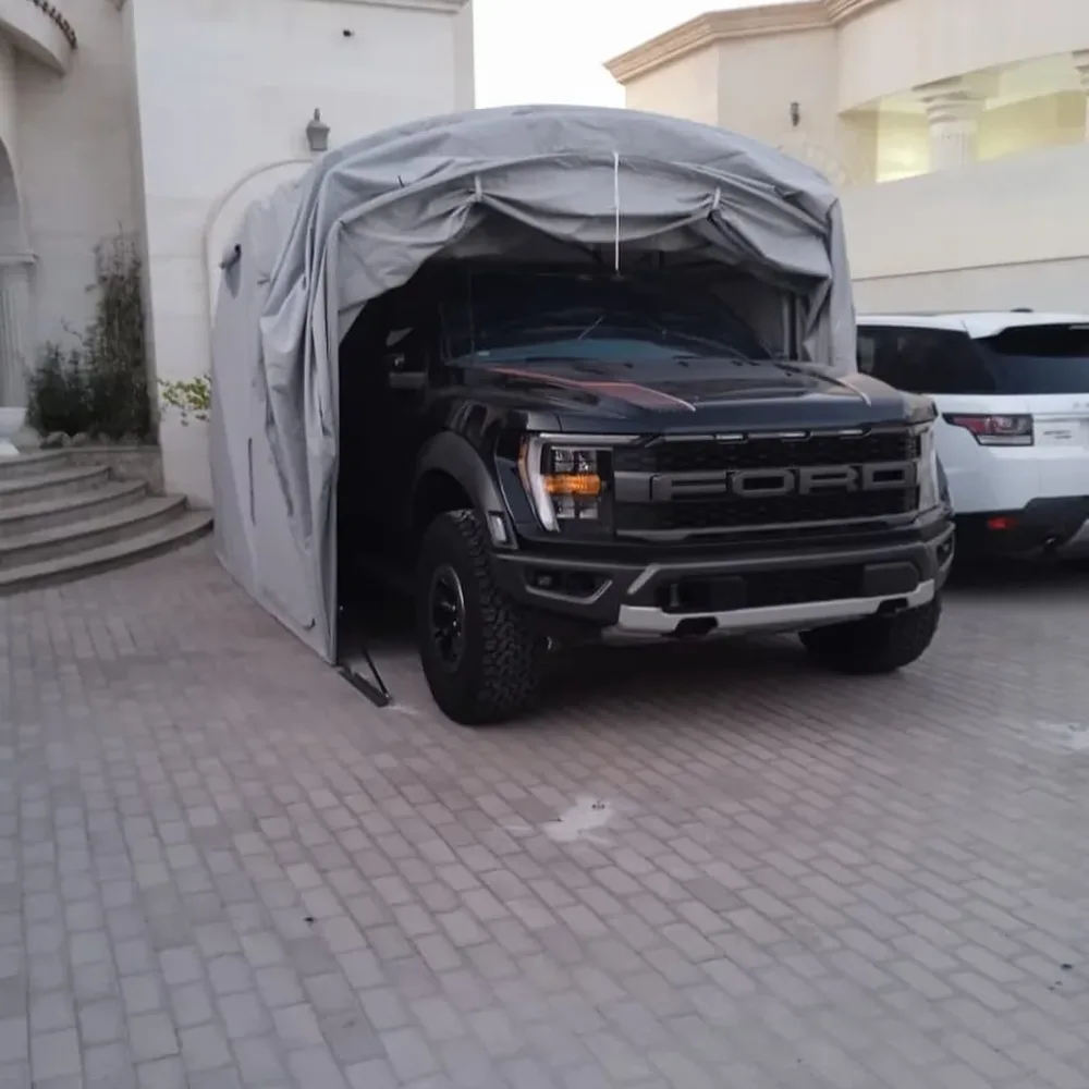 Carport heavy-duty waterproof 21.3 ft