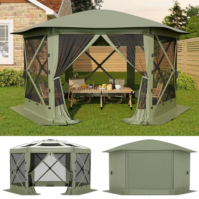 Tent 11ft green 5ft