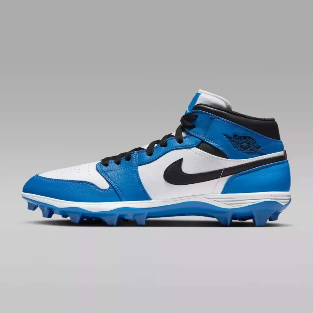 Football blue white black