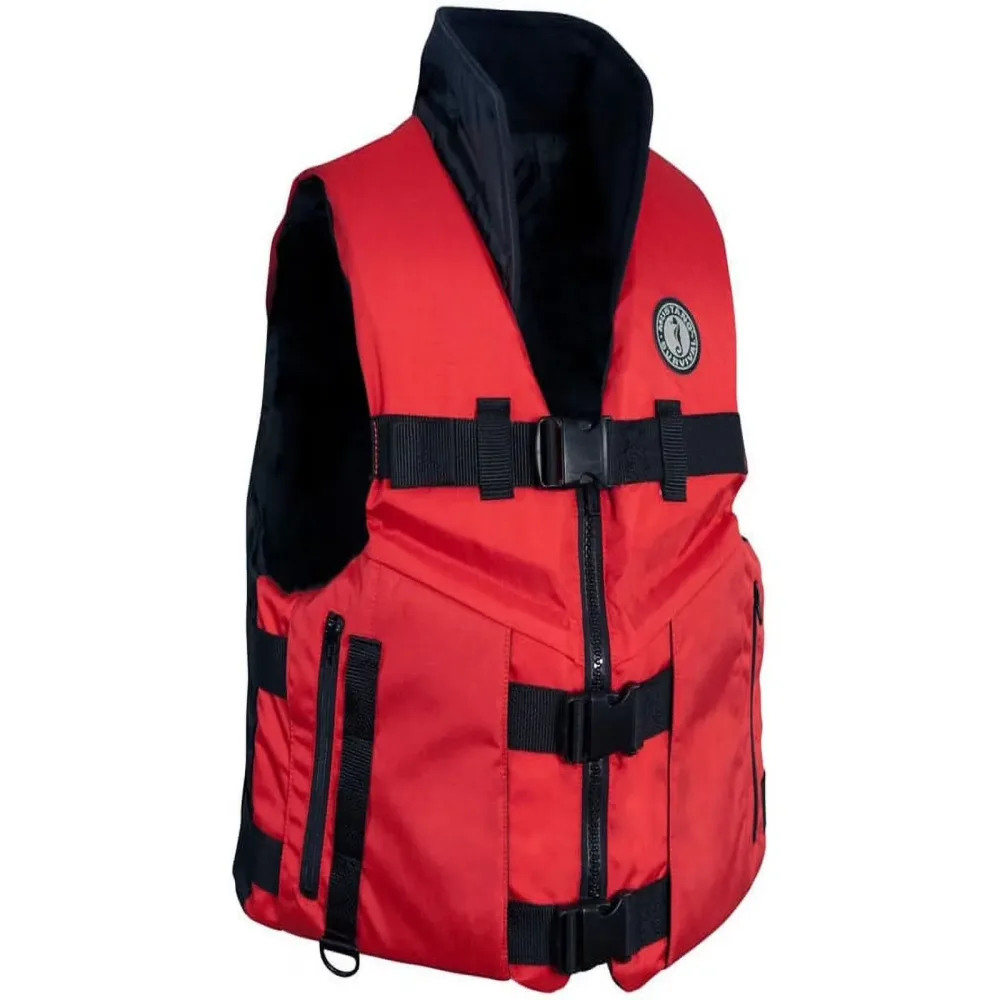 Life Jacket red black