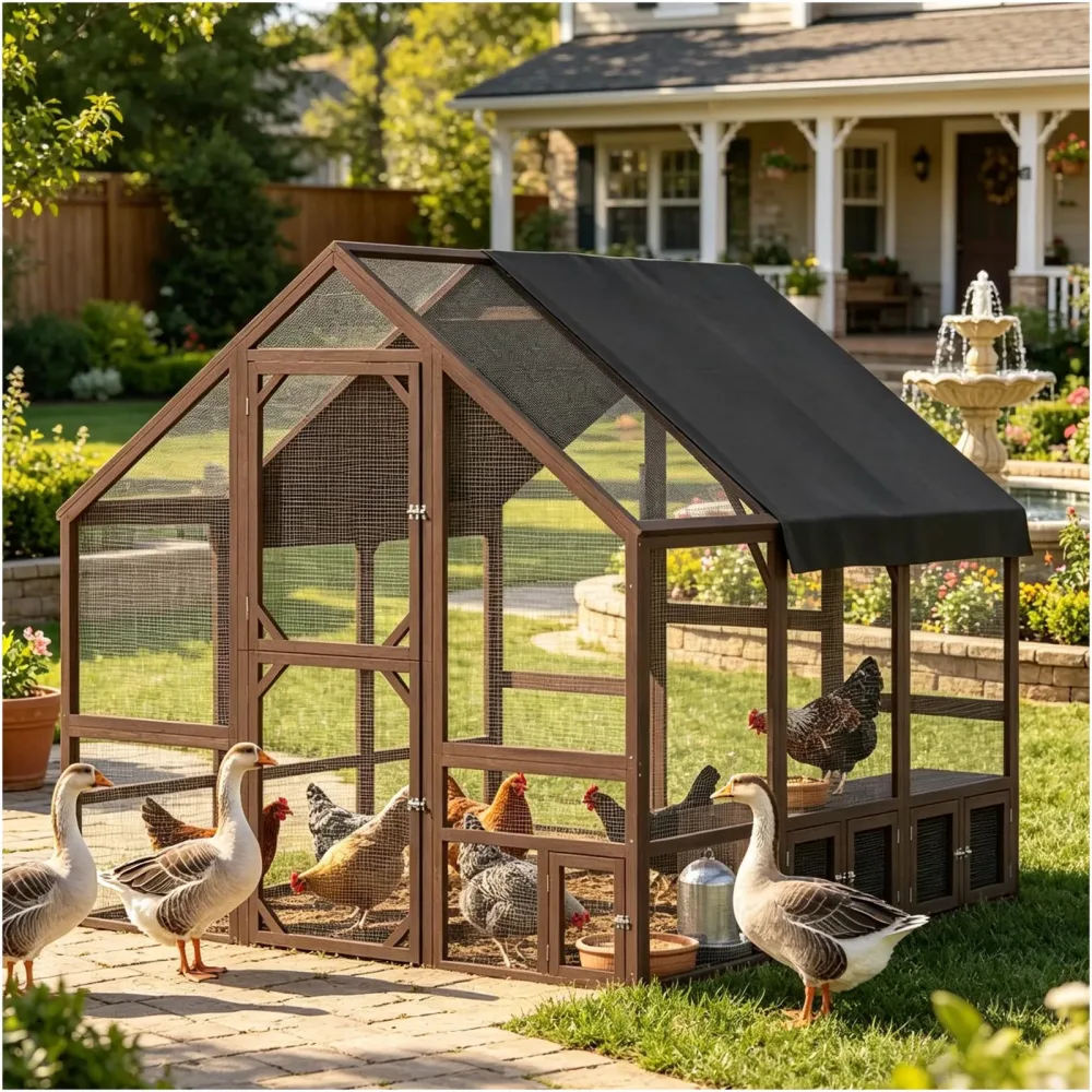 Chicken Coop black